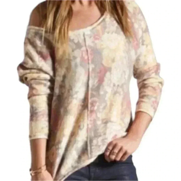 Free People Sweater Women Small Flower Bomb Pullover Wool Angora Boho Fairy Y2K - Picture 3 of 16